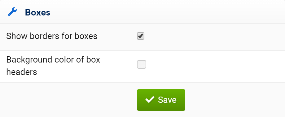 SISTRIX Toolbox: changing the boxes in a design template for a report