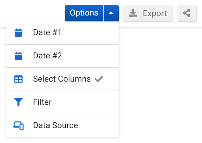 Options for the section "URL Changes" in the SISTRIX Toolbox