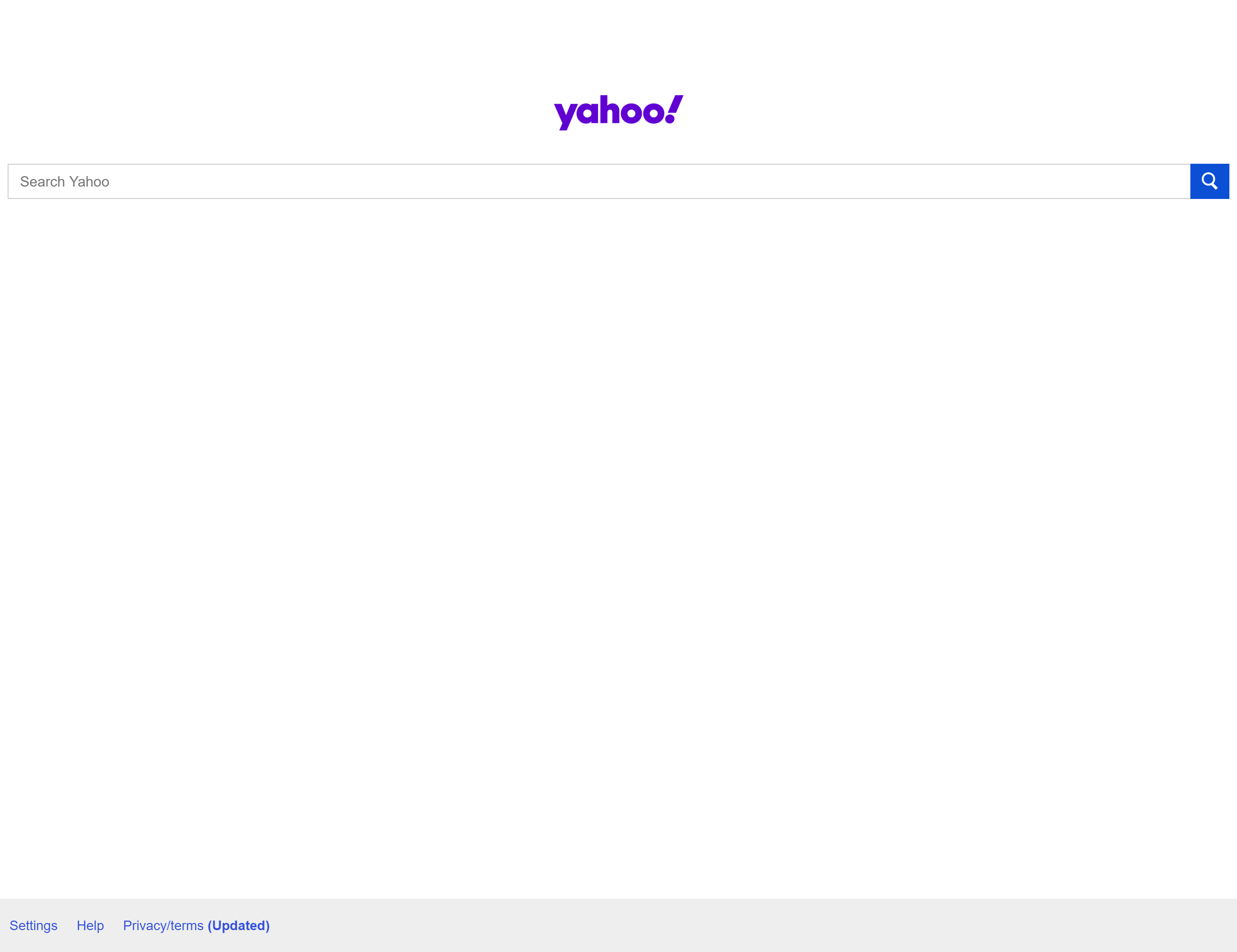 Yahoo browser