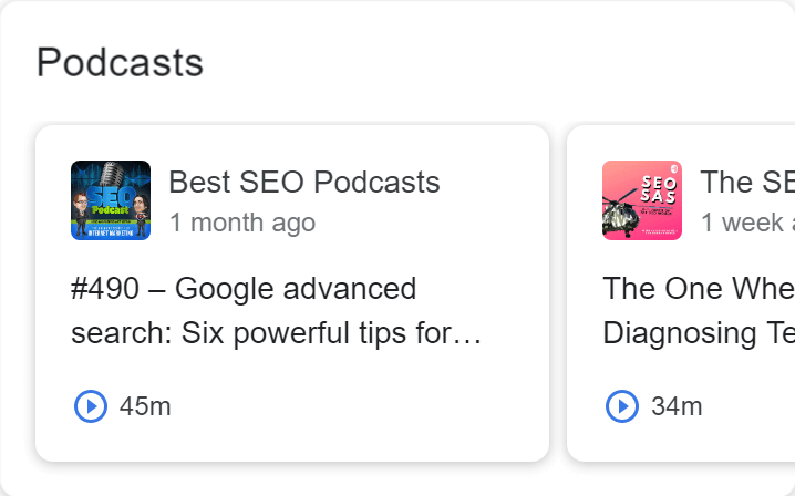 Podcasts