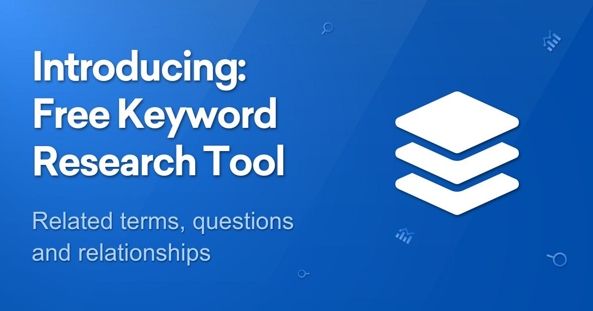 Introducing The Free Keyword Tool Sistrix