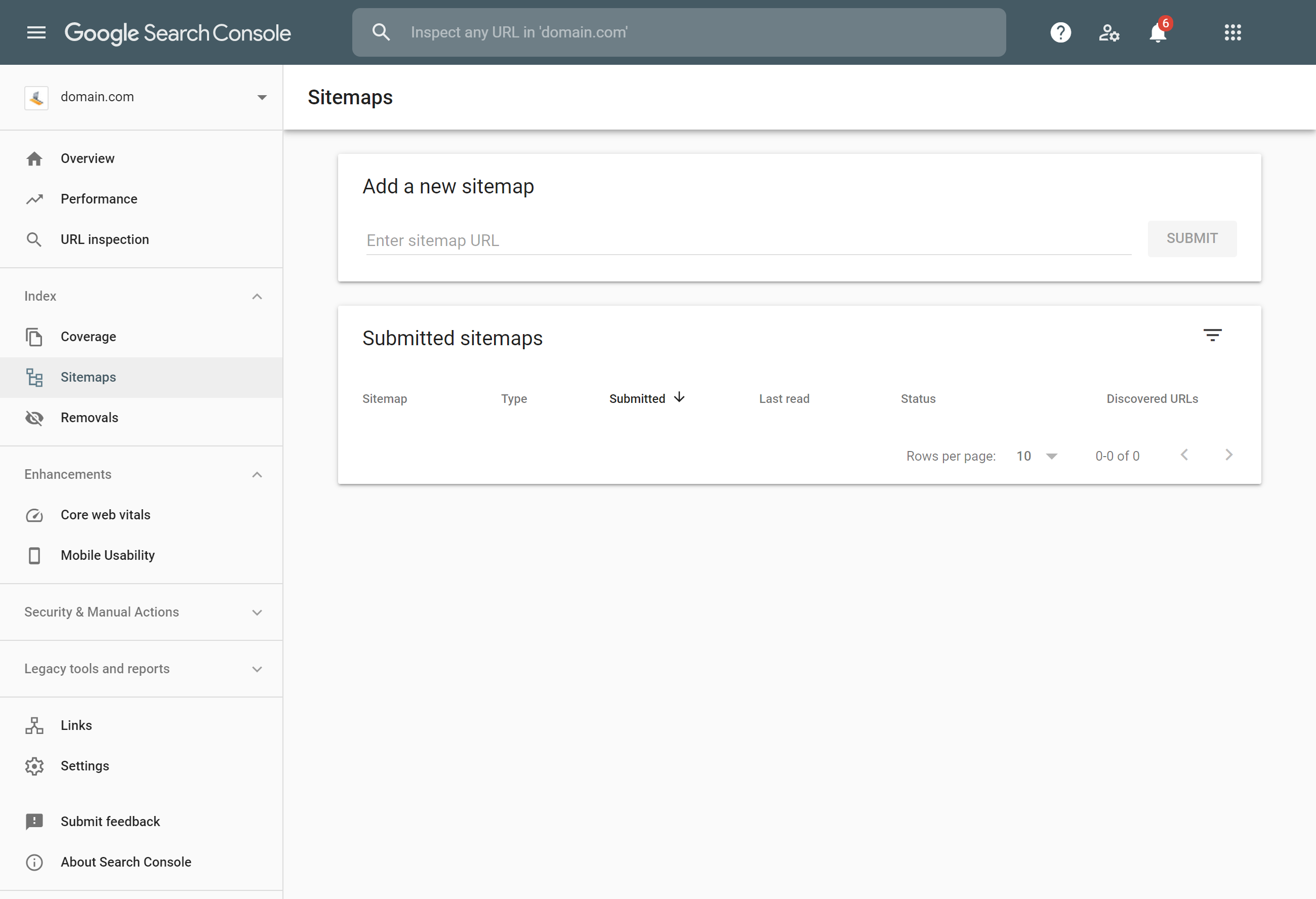 Come inviare una Sitemap con Google Search Console