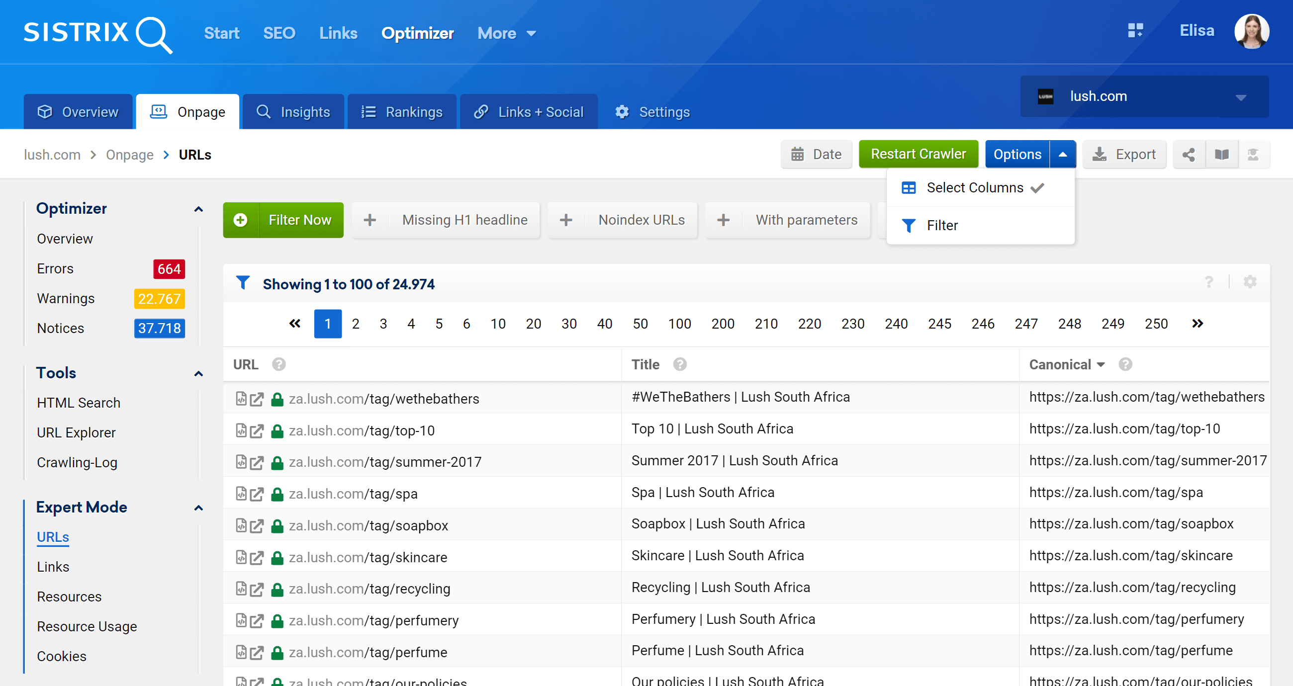 image from SISTRIX Optimizer