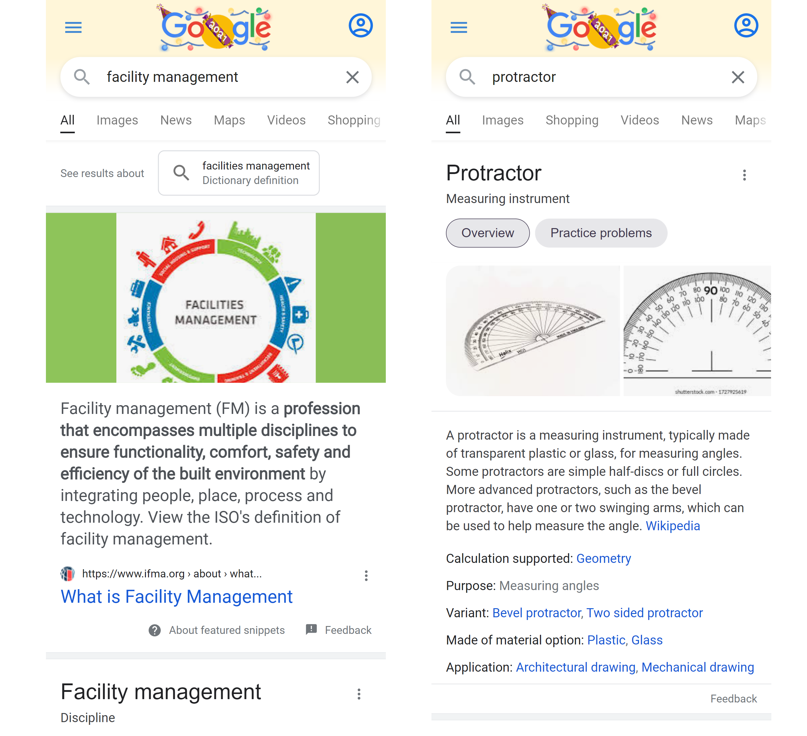 types of attribution in mobile SERPs