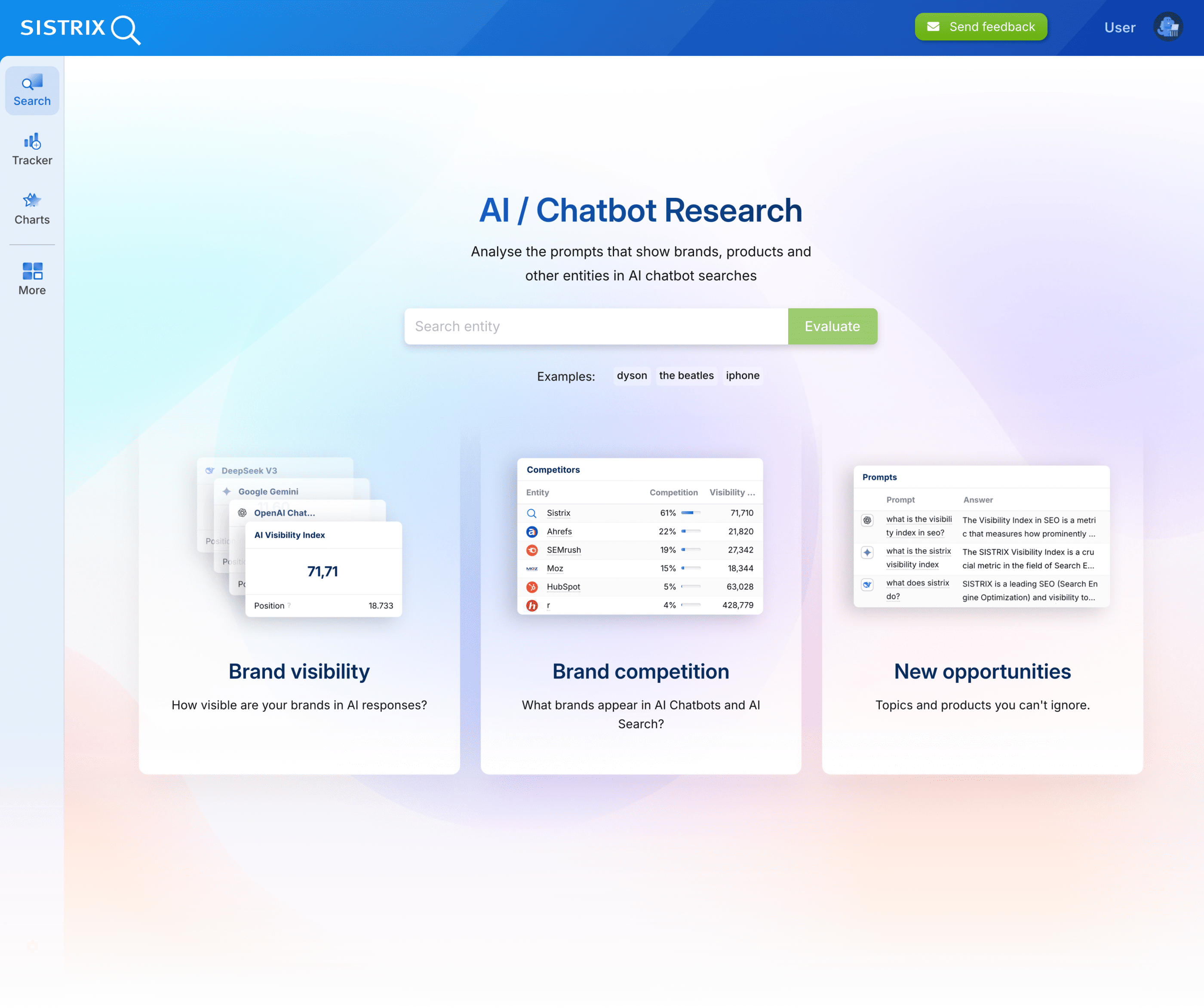 SISTRIX AI Toolbox Screenshot