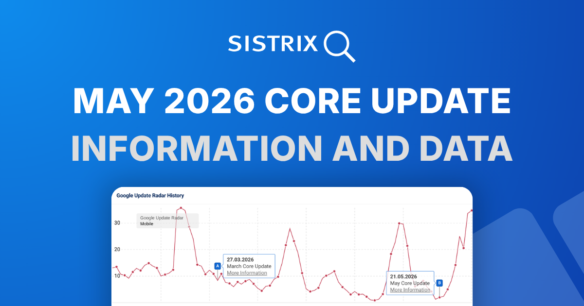 May 2026 Core Update: Visibility Analysis and Data Updates - SISTRIX